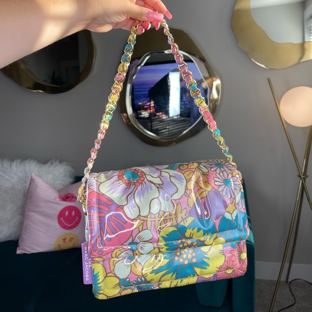 The Pillow Floral-Print Crossbody Bag by Marc Jacobs